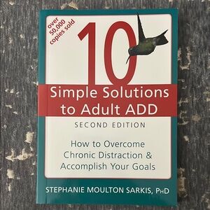 10 Simple Solutions to Adult ADD Book Brand New